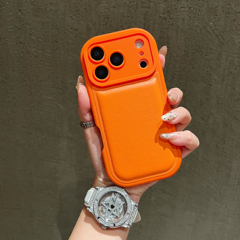 Camera Leather Case - Funda de Teléfono de Lujo con