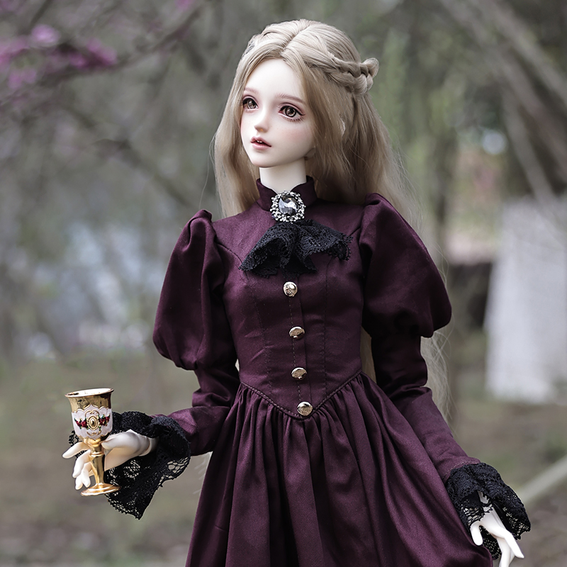 Vintage Collectible Toys - Muñeca reina BJD 1/3, hermosa y