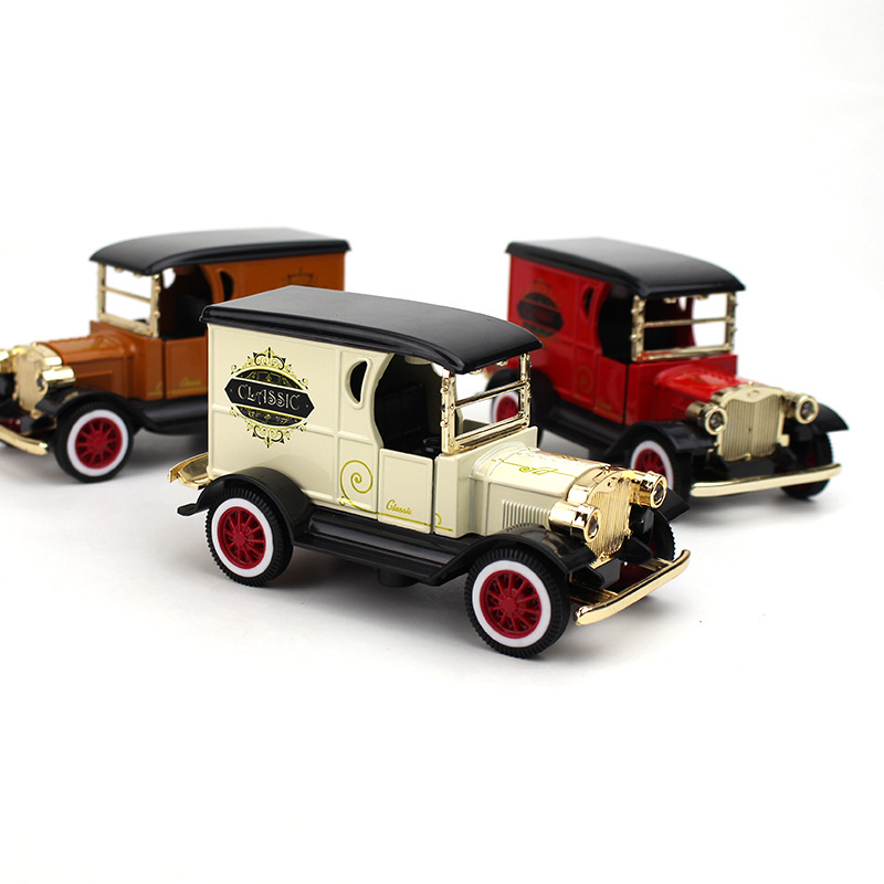 Vintage Collectible Toys - Modelo de coche de aleación Retro