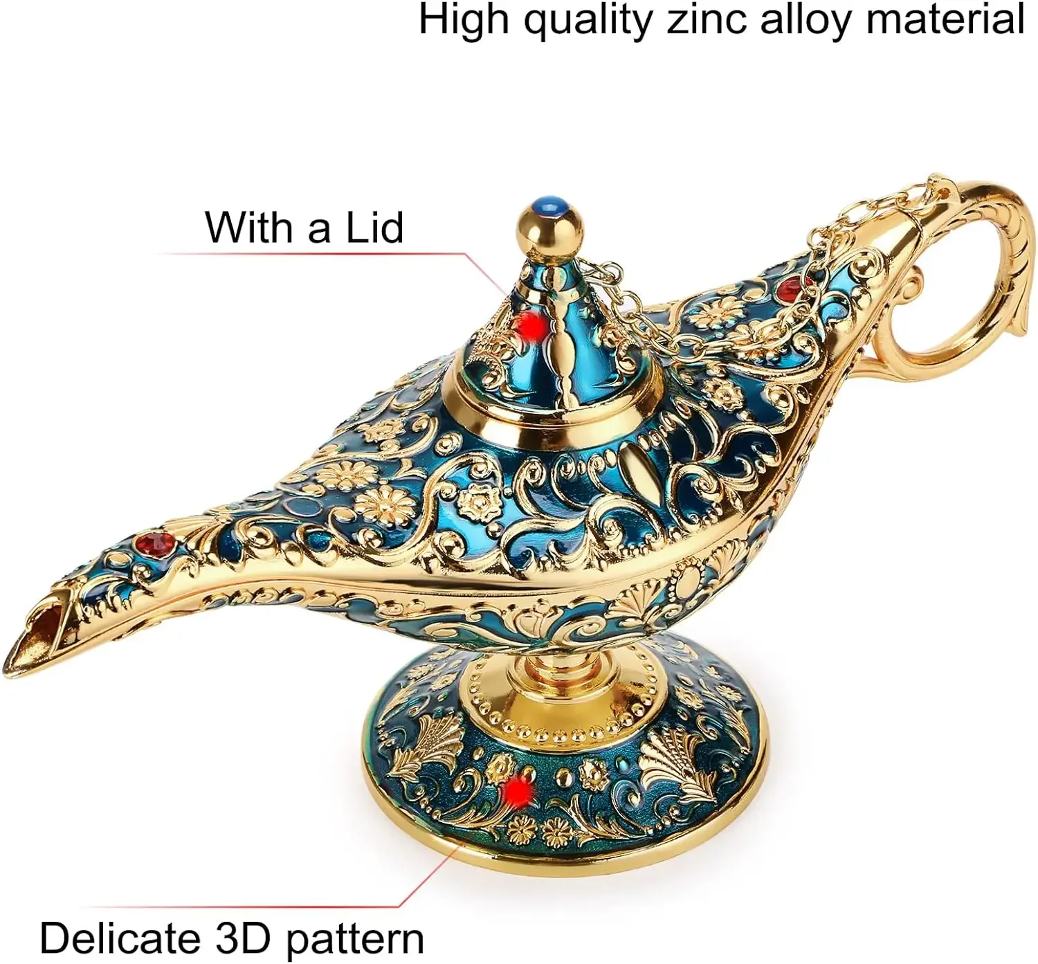 Collectible Vintage Lamps - Lámpara Mágica de Aladino de Estilo