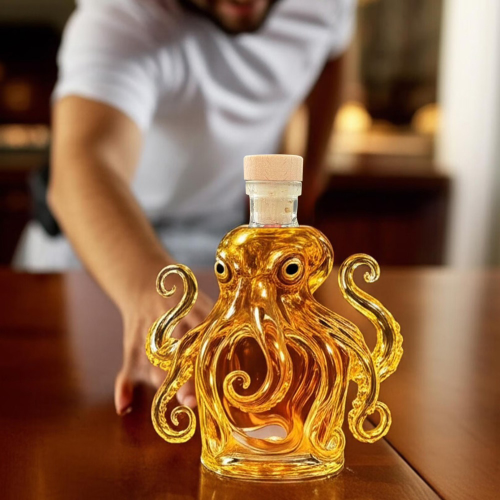 Decantador de whisky de 320 ml - Vintage Collectible Glassware reseña y precio