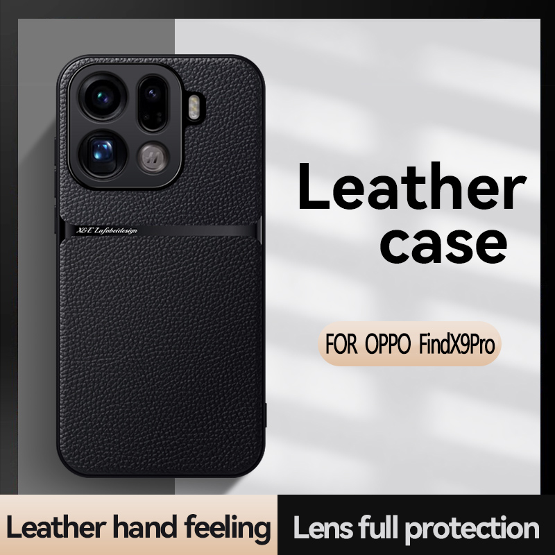 Para OPPO Find X9 Pro X9 funda - Camera Leather Case reseña y precio