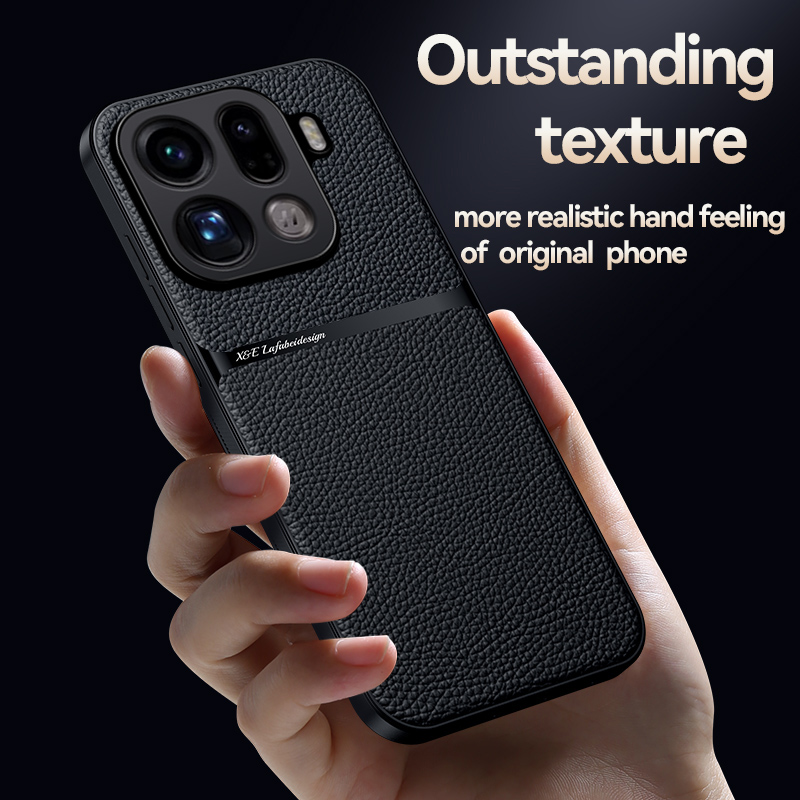 Para OPPO Find X9 Pro X9 funda - Camera Leather Case reseña y precio