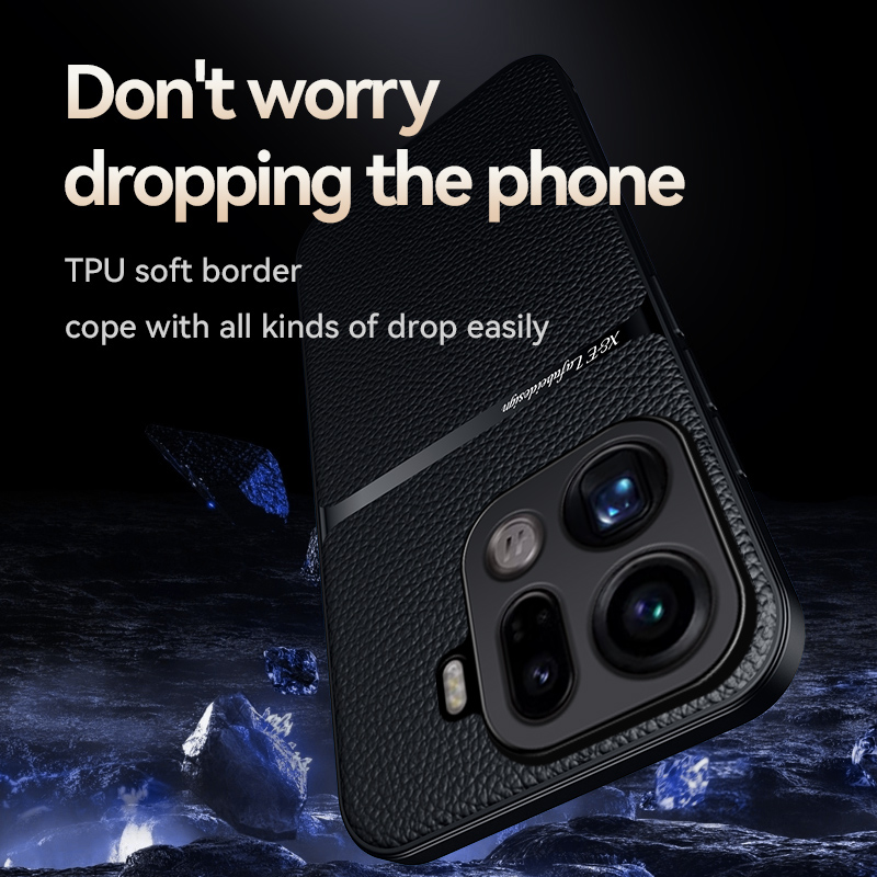 Para OPPO Find X9 Pro X9 funda - Camera Leather Case reseña y precio