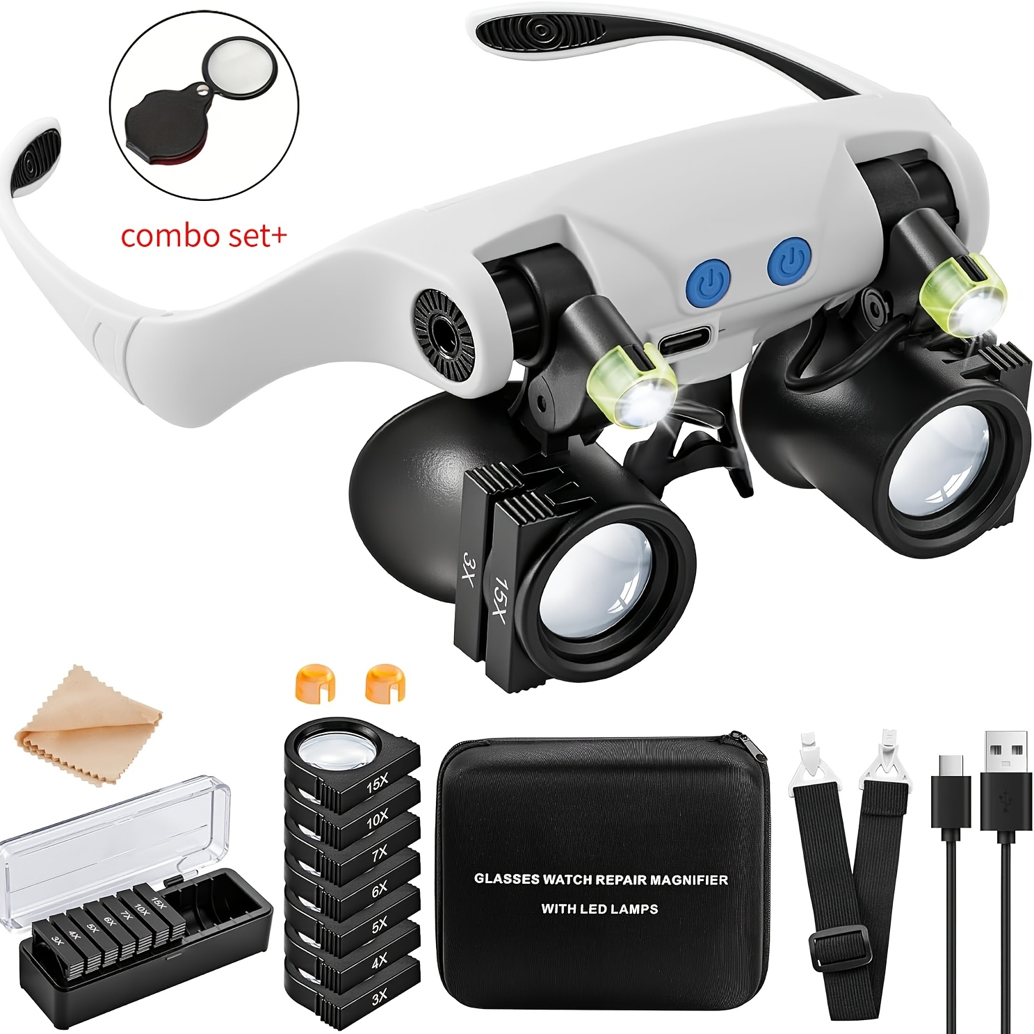 Gafas de aumento LED para la c - Darkroom Enlarger Lens reseña y precio