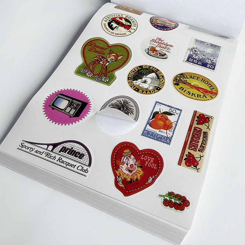 Nuevo Libro de Pegatinas Vinta - Vintage And Collectible Books reseña y precio