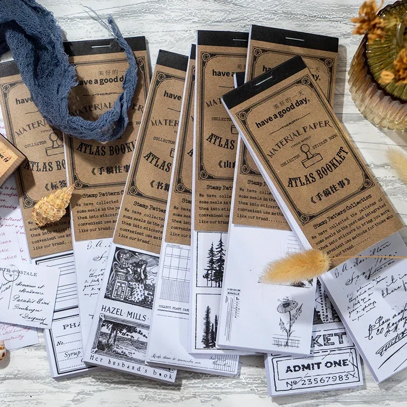 Paquete de 20 Pegatinas Variad - Vintage And Collectible Books reseña y precio