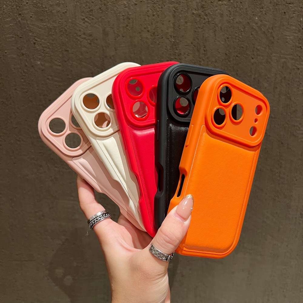 Funda de Teléfono de Lujo con  - Camera Leather Case reseña y precio