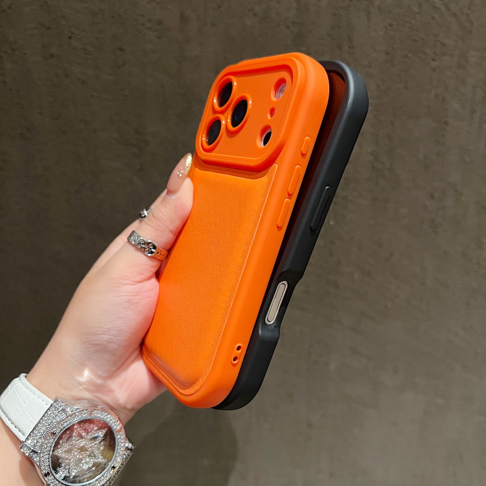 Funda de Teléfono de Lujo con  - Camera Leather Case reseña y precio