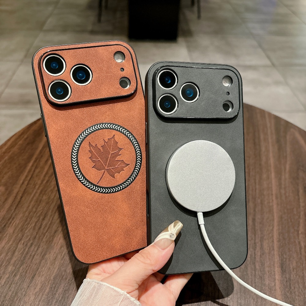 Funda de cuero magnética para  - Camera Leather Case reseña y precio