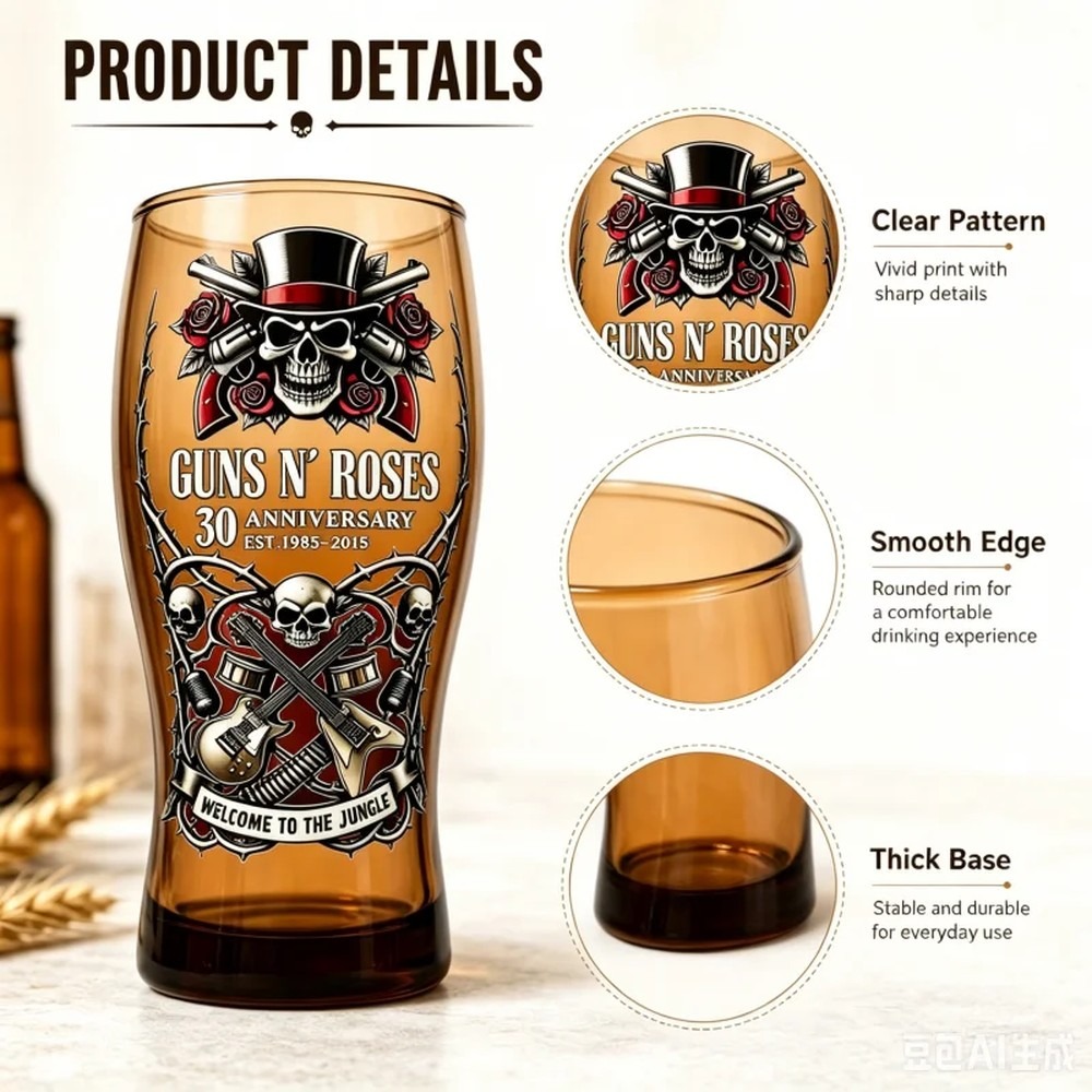 Taza de Cerveza Conmemorativa  - Vintage Collectible Glass reseña y precio
