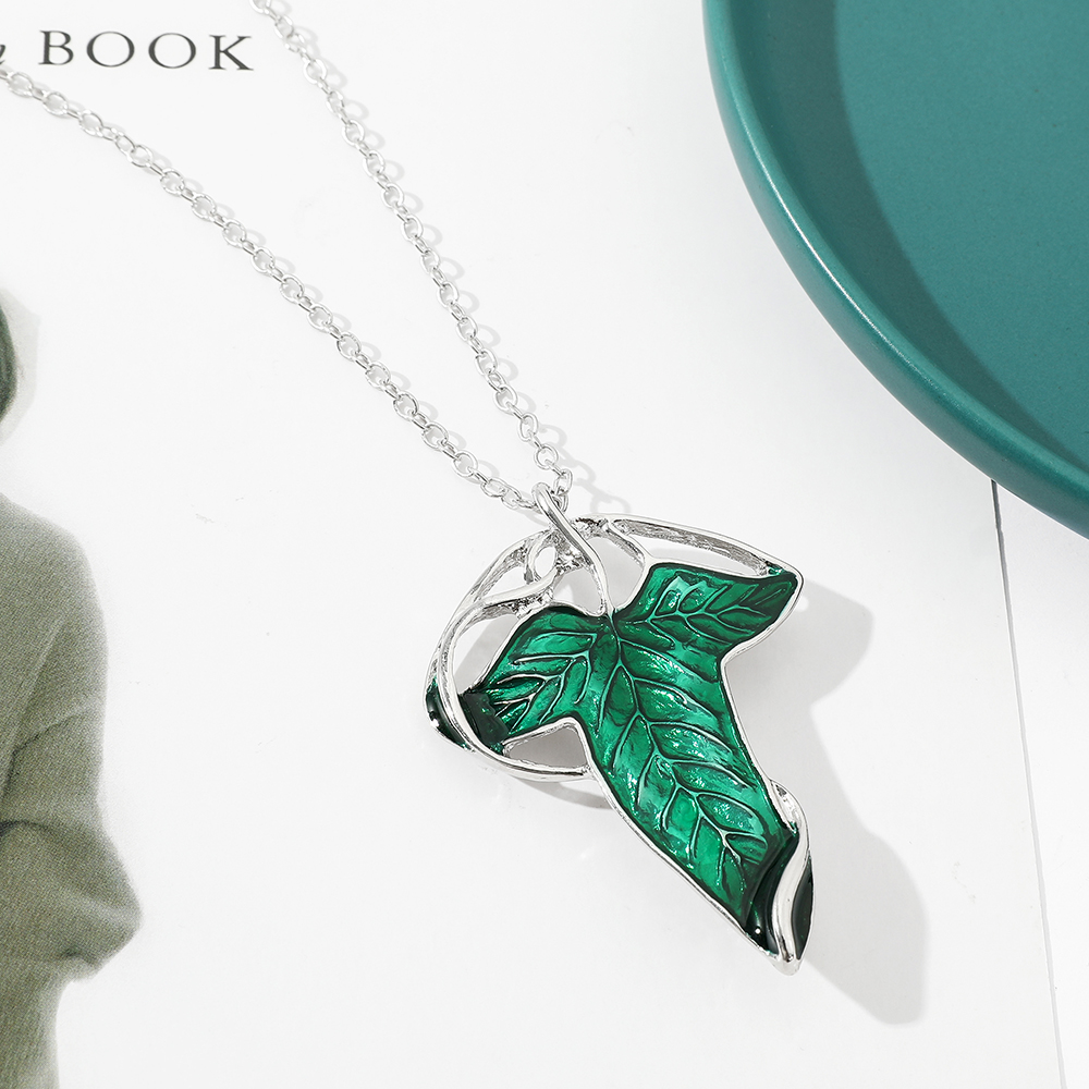 Collar con Colgante de Hoja Ve - Vintage Collectible Item reseña y precio
