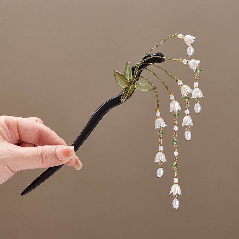 Horquilla de madera con flor v - Vintage Collectible Item reseña y precio