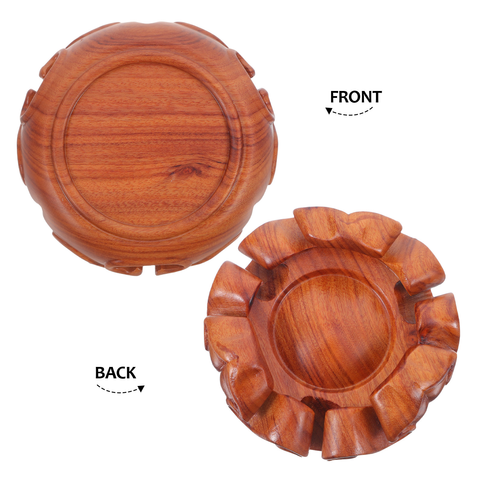 Base Redonda de Madera Tallada - Collectible Vintage Lamps reseña y precio