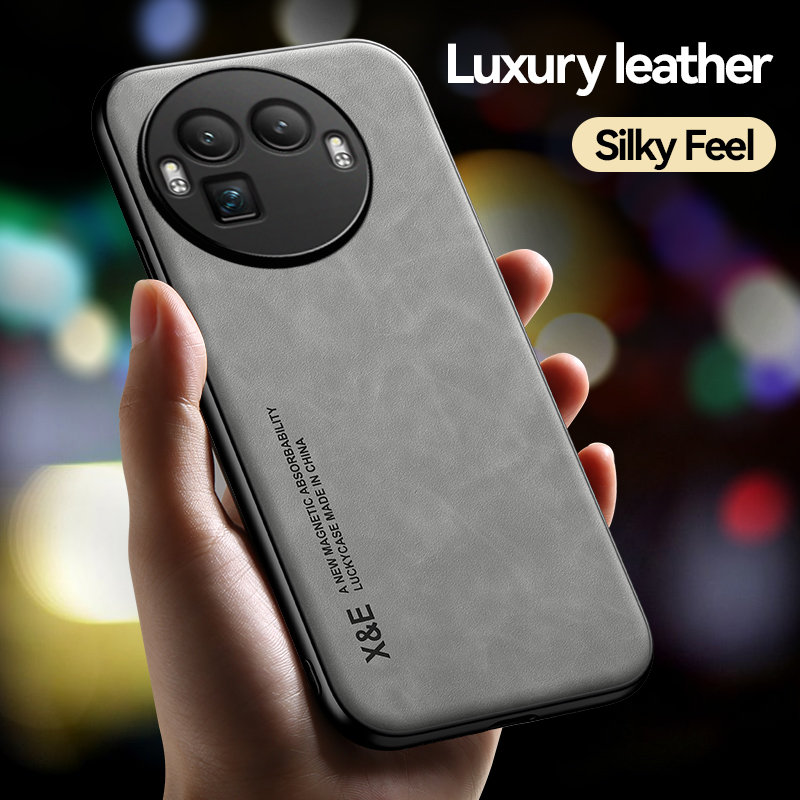 Funda Magnética de Lujo para R - Camera Leather Case reseña y precio