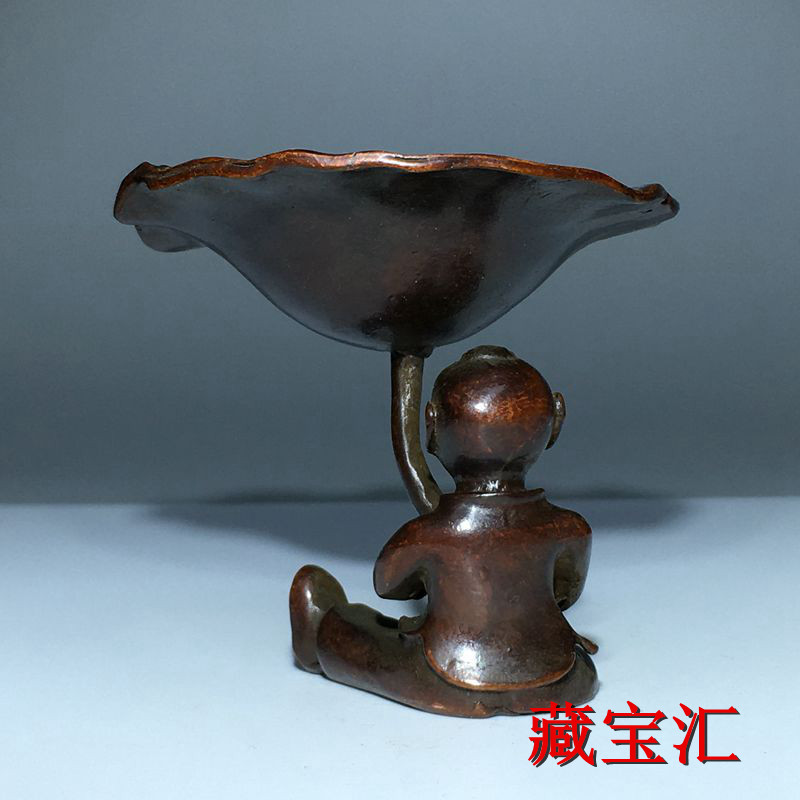Estatua de Bronce de Niño con  - Vintage And Collectible Items reseña y precio