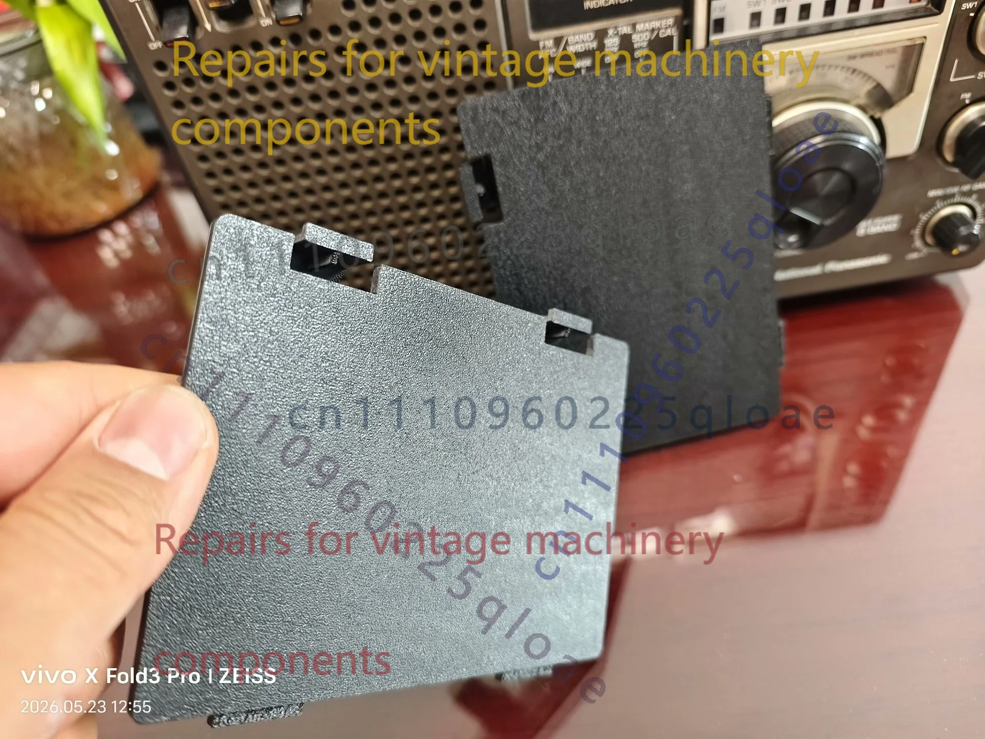1 tapa de batería de repuesto  - Vintage Radio Repair reseña y precio