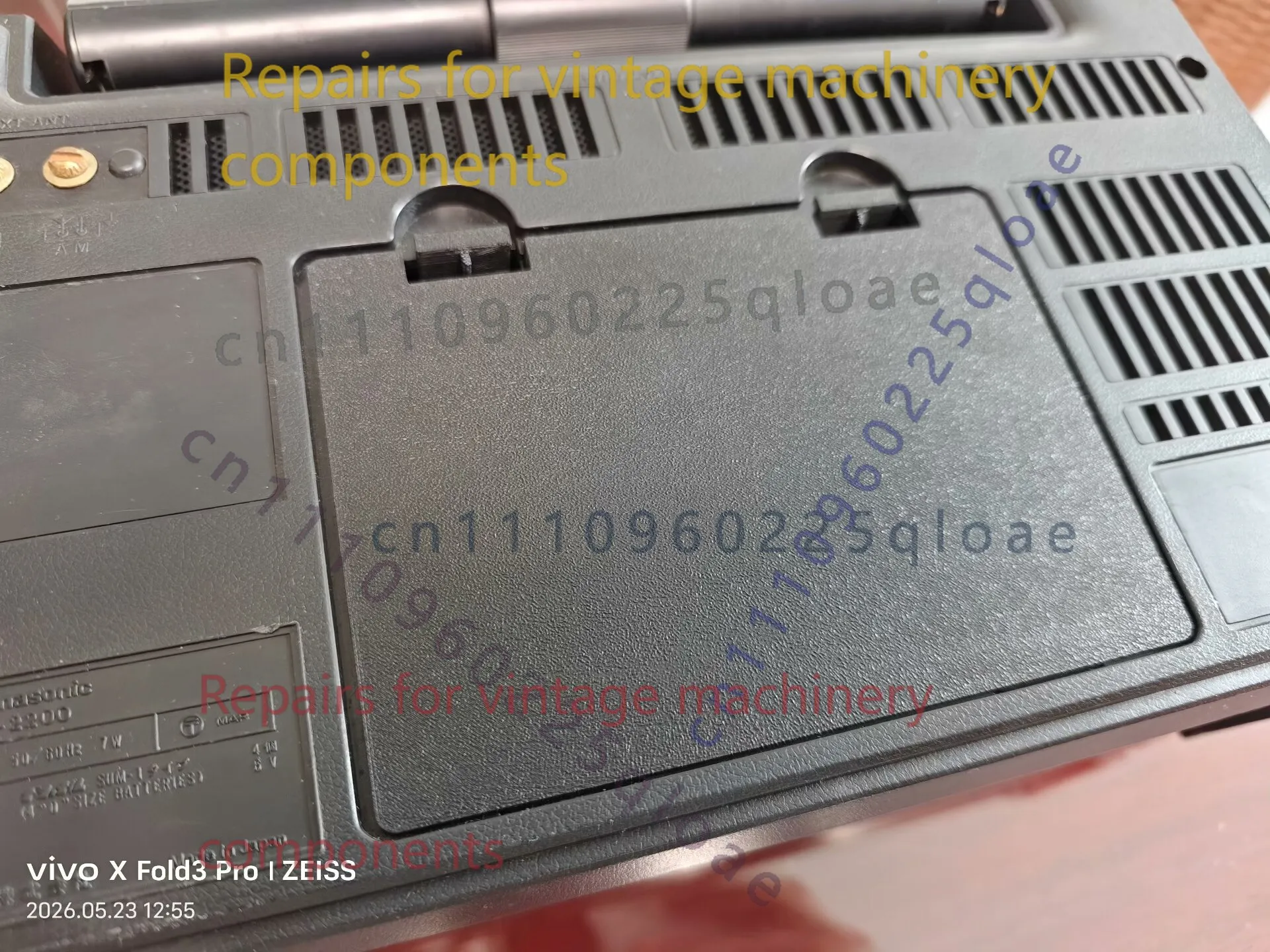 1 tapa de batería de repuesto  - Vintage Radio Repair reseña y precio