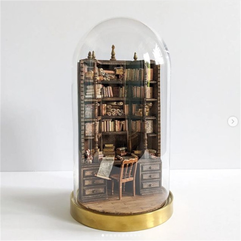 Librería en Miniatura, Decorac - Vintage And Collectible Books reseña y precio