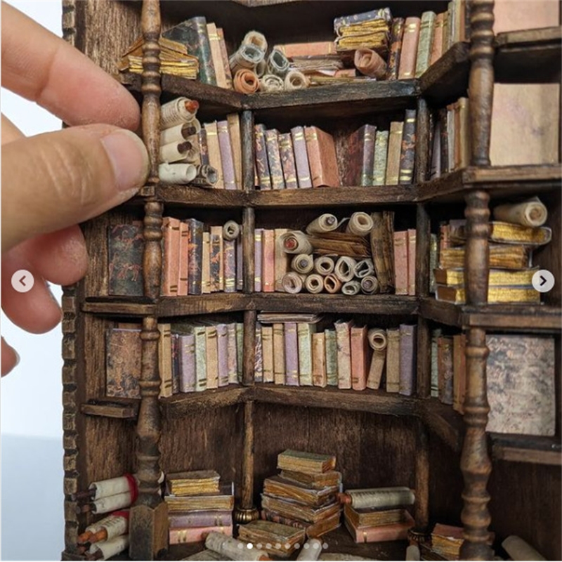 Librería en Miniatura, Decorac - Vintage And Collectible Books reseña y precio