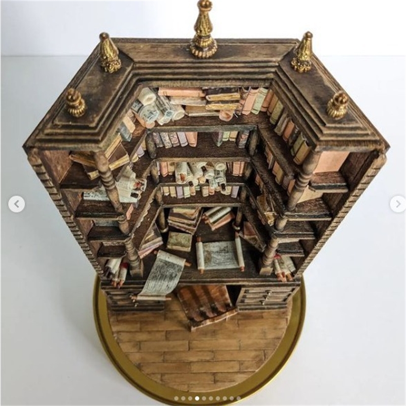 Librería en Miniatura, Decorac - Vintage And Collectible Books reseña y precio