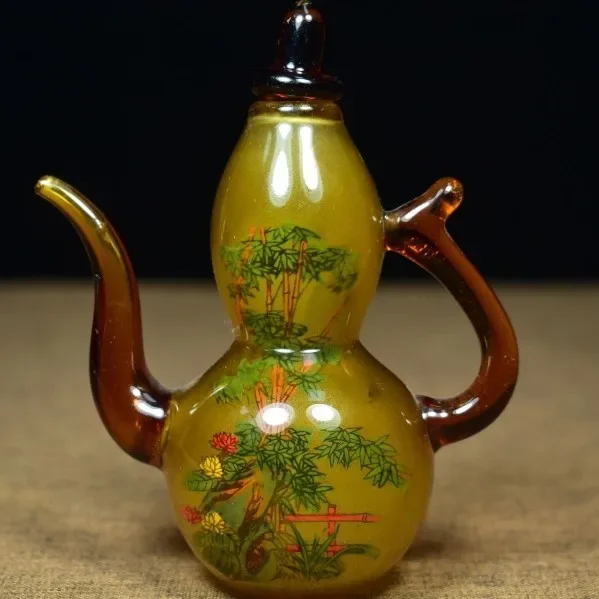 Botella de Vidrio con Acabado  - Vintage Collectible Glassware reseña y precio