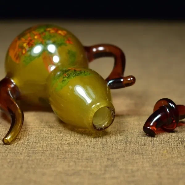 Botella de Vidrio con Acabado  - Vintage Collectible Glassware reseña y precio