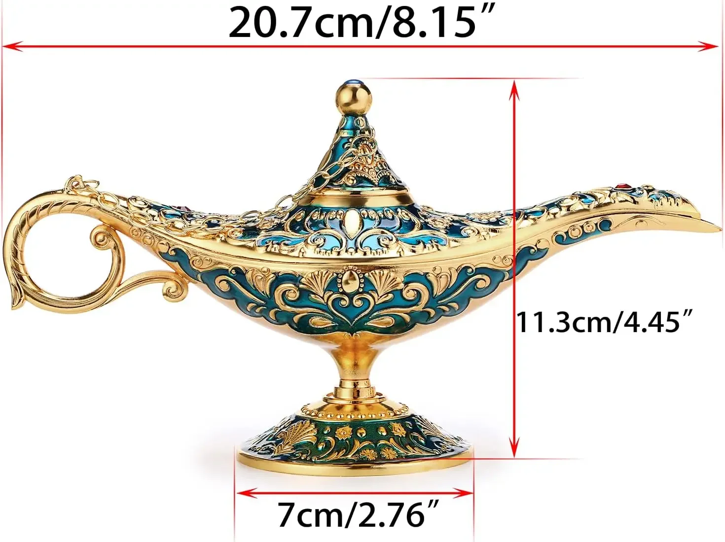 Lámpara Mágica de Aladino de E - Collectible Vintage Lamps reseña y precio