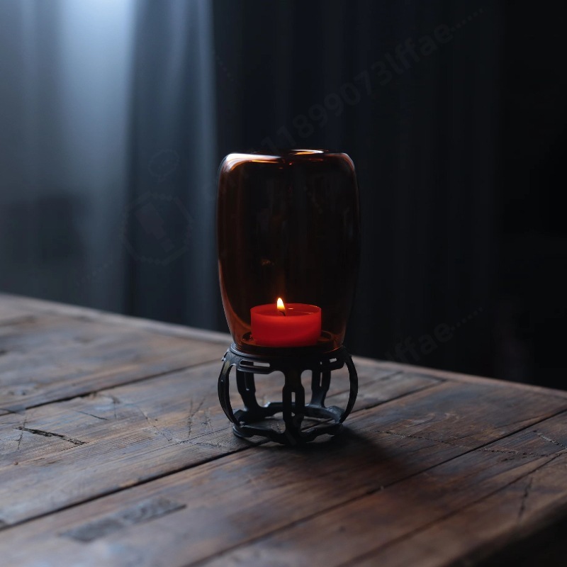 Portavelas de cristal vintage, - Collectible Vintage Lamps reseña y precio