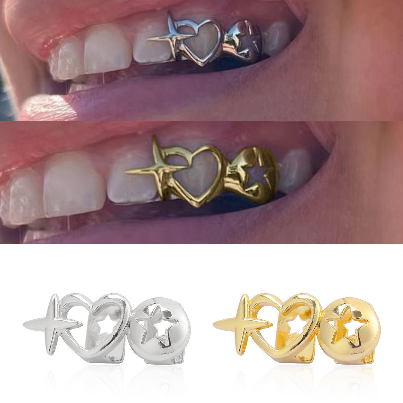 Gorros de dientes de corazón h - Vintage Collectible Item reseña y precio